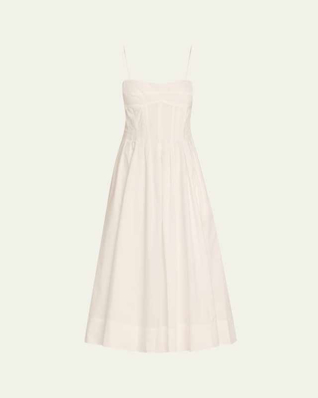 Kittiya Sleeveless A-Line Midi Dress